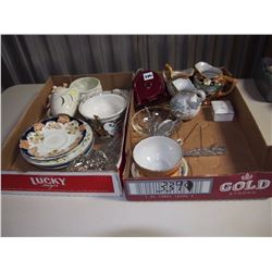 Plates, Creamers, Candy Dish