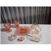 Image 1 : Lot Of Pink Depression Dishware