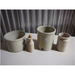 Set Of Crocks (4-Pieces)