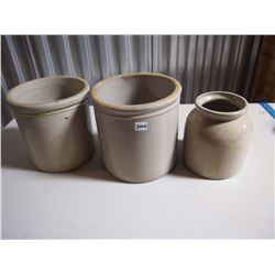 Crock Pots (3-Pieces)