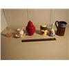Image 5 : Lot of Glass Misc (Containers, Bell, Mug, Etc;)