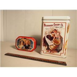 Washburn, Crosby Co. And George W. Horner Tins With Extras