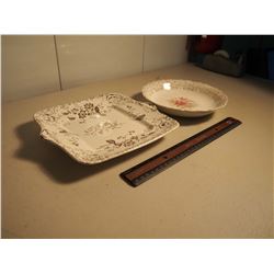 Floral Design Decorative Plates