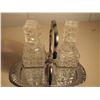 Image 2 : Pair of Cruets With Metal Holder