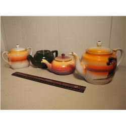 Lot of Tea Pots, Sugar (4)