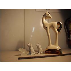 Glass Animal Figures (4)