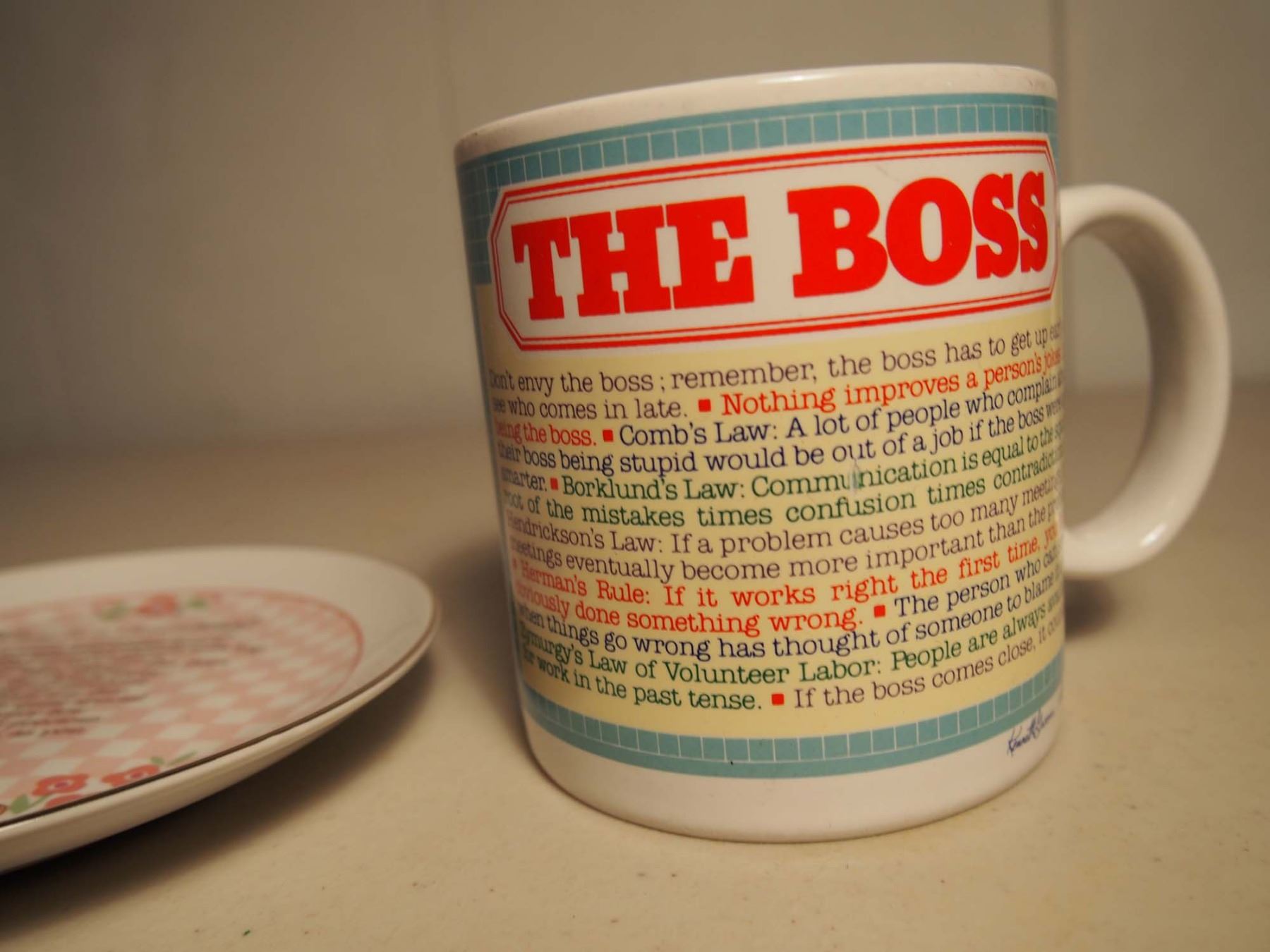 What Is A Grandma Decorative Plate With The Boss Novelty Mug what-is-a-grandma-decorative-plate-with-the-boss-novelty-mug