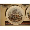 Image 2 : Decorative Painted Hanging Plates (4)