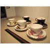 Image 1 : Lot of Floral Themed Cups And Saucers (5)