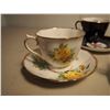 Image 2 : Lot of Floral Themed Cups And Saucers (5)