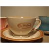 Image 2 : Simple Painted Cups and Saucers (3)(Tim Horton, Floral,, Etc;)
