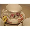 Image 6 : Lot of Misc Decorative Floral Themed Cups and Saucers (6)