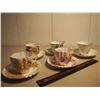 Image 1 : Lot of Floral Themed Cups And Saucers (5)