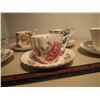 Image 2 : Lot of Floral Themed Cups And Saucers (5)
