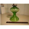 Image 2 : Depression Glass Kerosene Lamp