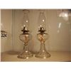 Image 1 : Pair of Matching Kerosene Lamps (2)