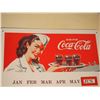 Image 3 : Metal Coke Advertising Magnetic Calendar