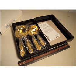 Gold Plated Utensils (Royal Tealy)