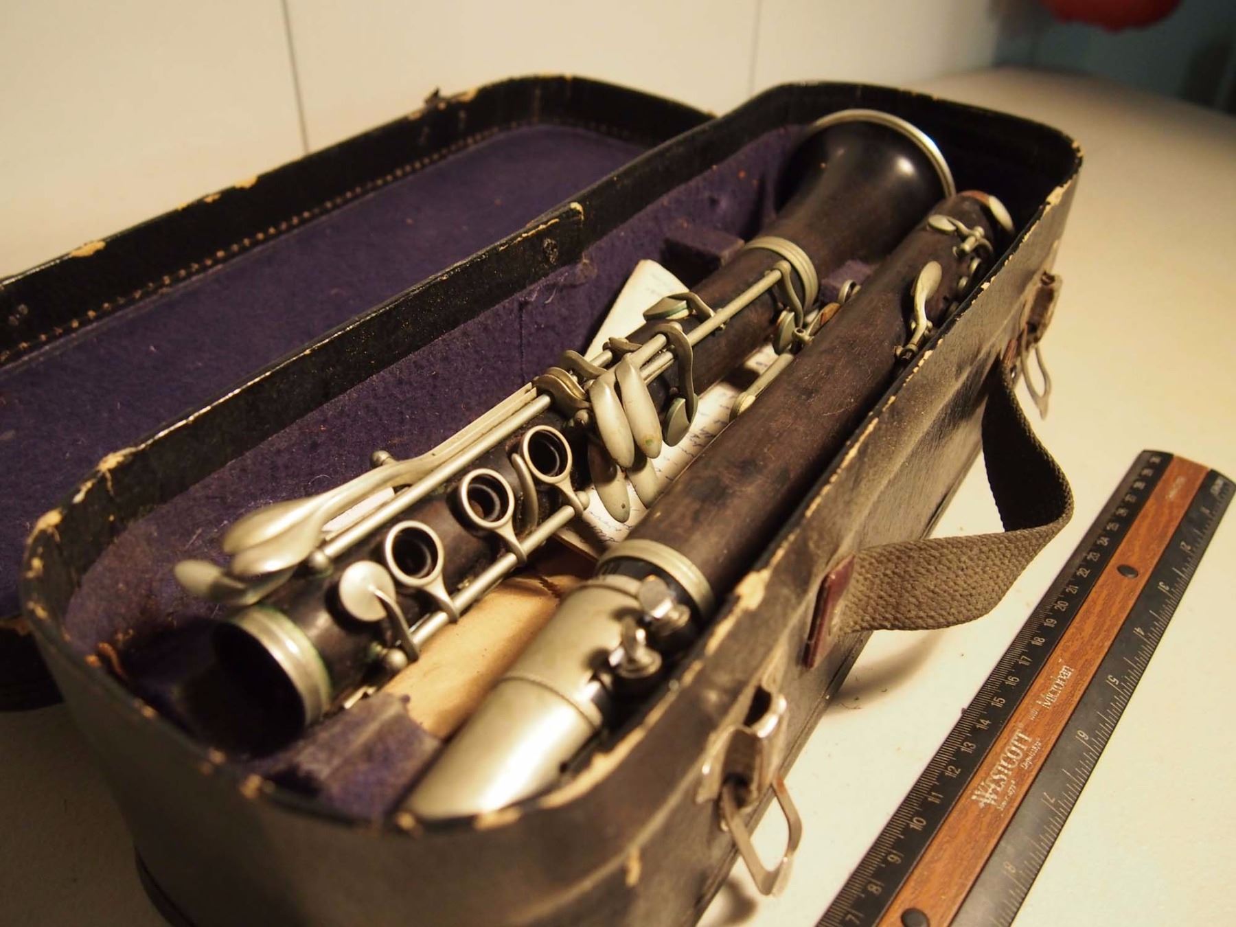 Wood Oboe With Carrying Case