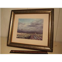 Framed Print of 1978 K. Sourathky Piece