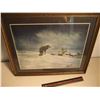 Image 2 : Framed Wolf Piece