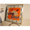 Image 2 : Metal Sun Crest Hanging Electric Clock (Working)