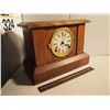 Image 2 : Wood "Jewel" Mantle Clock