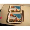 Image 2 : Pair Of 1960's Coke Trays