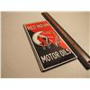 Image 1 : Red Indian Motor Oils Metal Advertising Plate