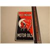 Image 2 : Red Indian Motor Oils Metal Advertising Plate