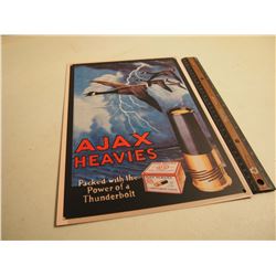 Ajax Heavies Metal Advertisement (Reproduction)