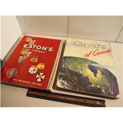 Pair Of Eaton's Catalogs (1947, 1950)