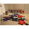 Image 1 : Lot Of Hockey Related (Cards, Edmonton Oilers Wristwatch, Mini Jerseys)