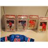 Image 5 : Lot Of Hockey Related (Cards, Edmonton Oilers Wristwatch, Mini Jerseys)