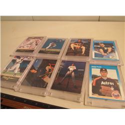 Baseball Cards (8) (Roger Clemens, Jose Canseco, Etc.)