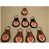 Image 2 : Lot Of Leather Texaco Key Rings (8)