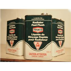 Texaco Radiator Fast Flush 500ml Cans (With Contents) (3)