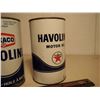 Image 3 : Texaco Havoline Motor Oil Cans (2) (1 Empty, 1 Full)