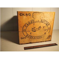 Canadian Butter Box (13"x13 1/2"x11"}