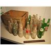 Image 1 : Assorted Vintage Pop Bottles (Fresca, Schweppes, Sunkist, Etc.) In 7-Up Crate (24)