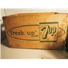 Image 5 : Assorted Vintage Pop Bottles (Fresca, Schweppes, Sunkist, Etc.) In 7-Up Crate (24)