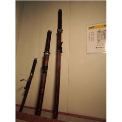 Decorated Katana Short Sword Set (3)