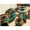 Image 2 : HUGE LOT Of Blue Mountain Pottery(Candle Holders, Salt Shaker, Cream & Sugar Ashtray Etc;)