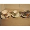 Image 2 : Lot of Floral Themed Cups And Saucers (4)