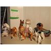 Image 1 : Lot of Assorted Porcelain Dog Figures With Duck Napkin Holder