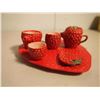 Image 1 : Kids Play Strawberry Tea Set