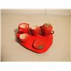 Image 2 : Kids Play Strawberry Tea Set
