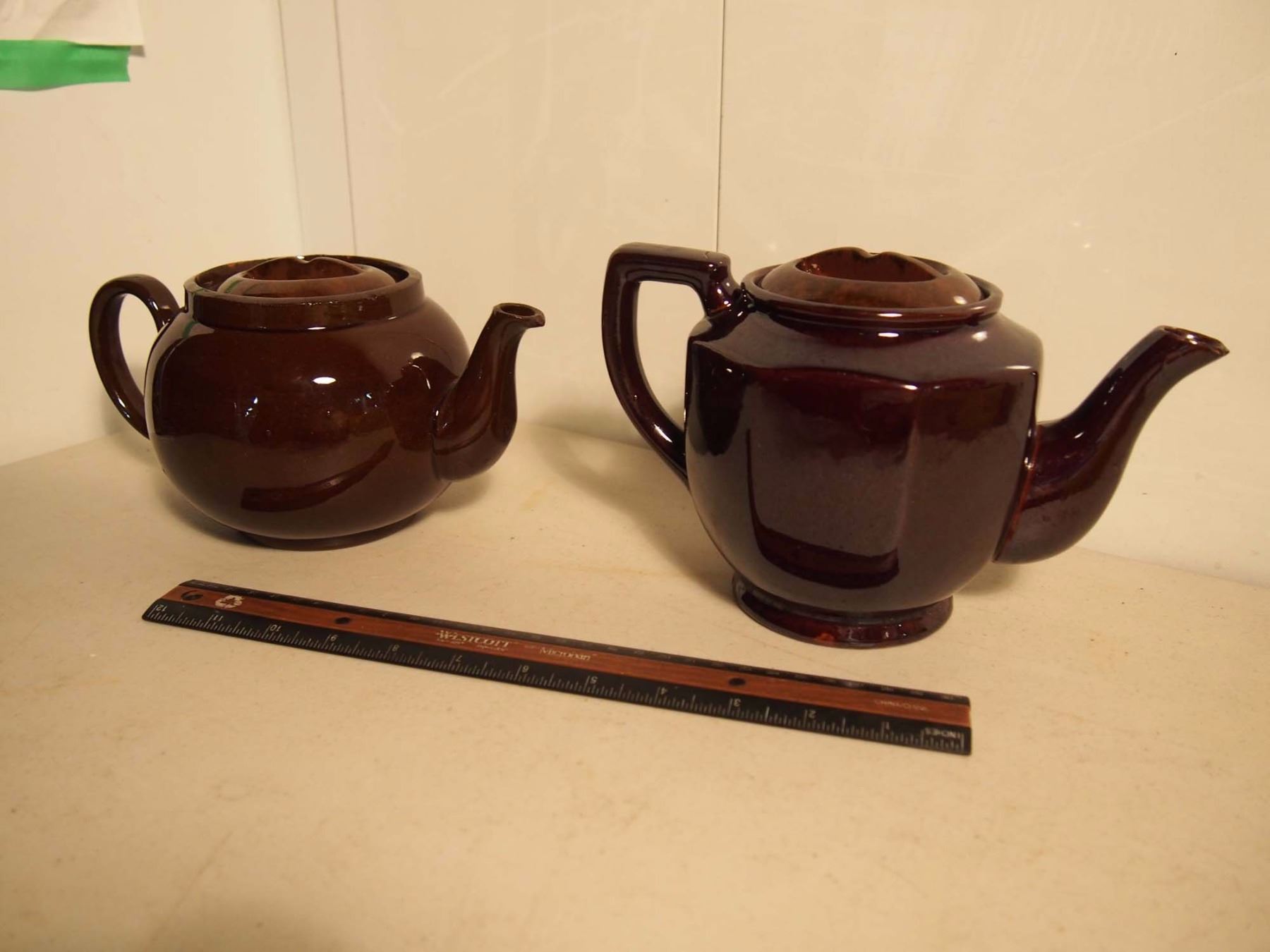 Lot of Clay Tea Pots (2)