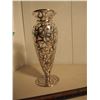 Image 1 : Handmade Sterling Silver Overlay Glass Vase