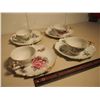 Image 1 : Lot Of China Sandwich Plates With Cups